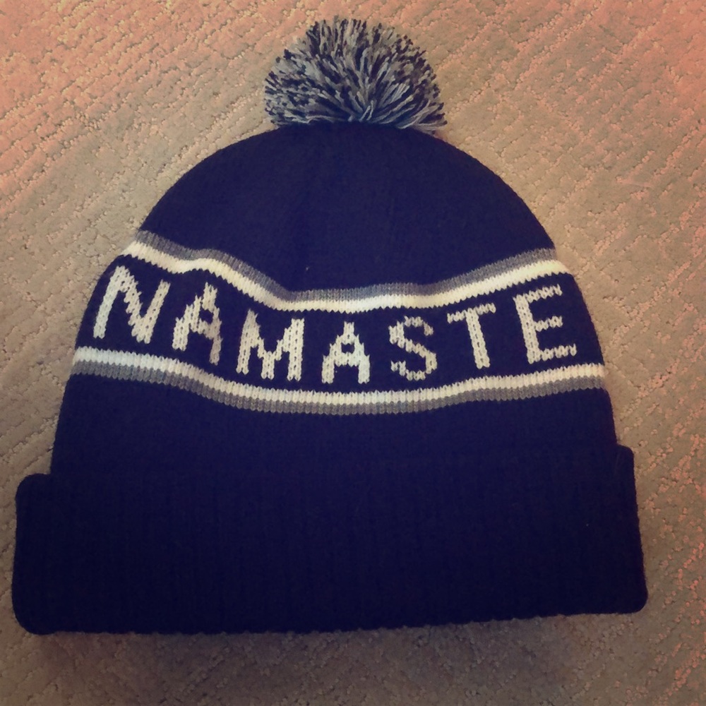 Namaste Pom beanie